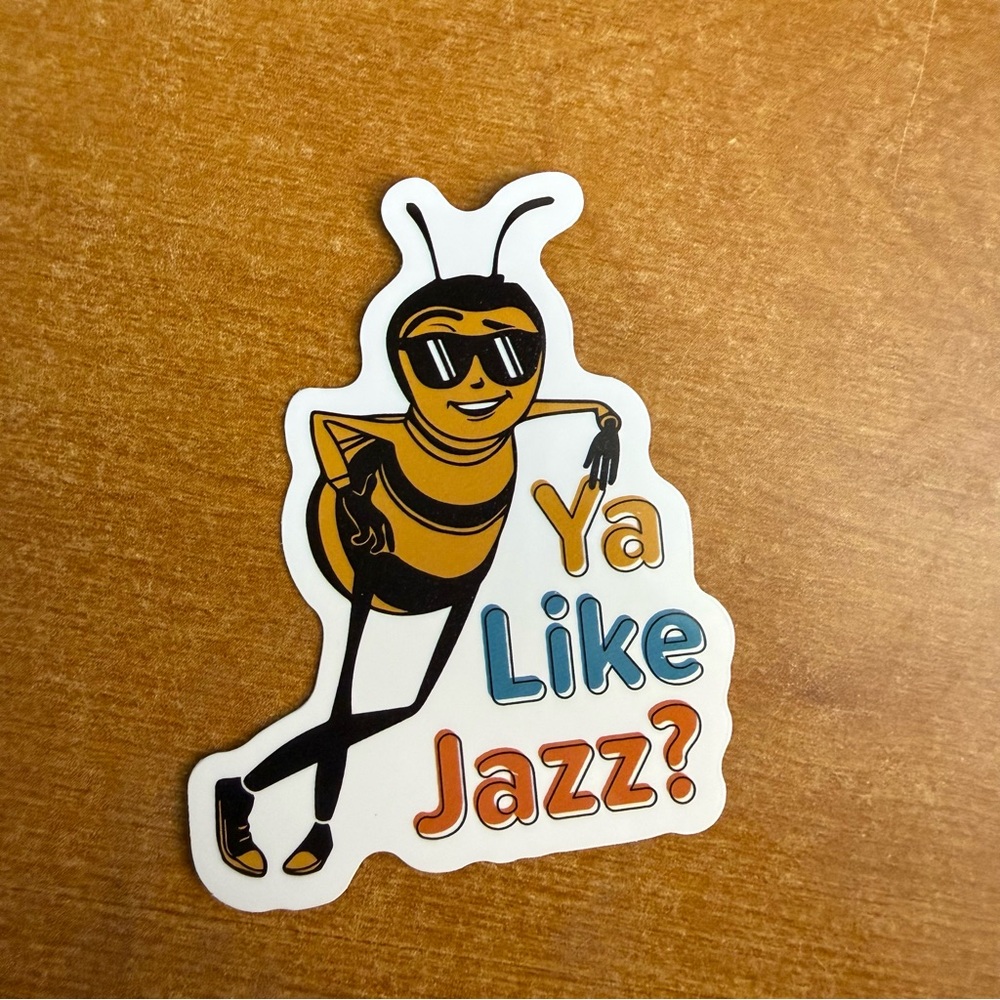 Bee Sticker with‎ Sunglasses